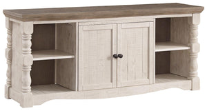 Ashley Furniture - Havalance - Brown / Beige - Extra Large TV Stand - 2 Doors - 5th Avenue Furniture