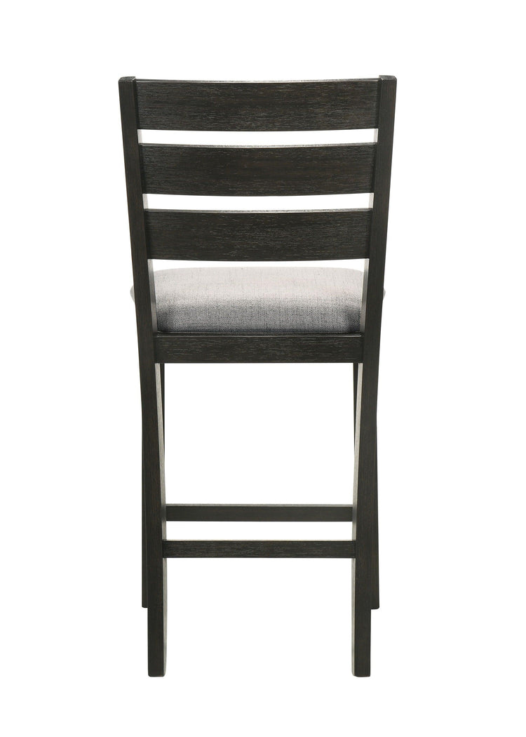 Crown Mark - Bardstown - Counter Chair (Set of 2) - Wheat Charcoal - 5th Avenue Furniture