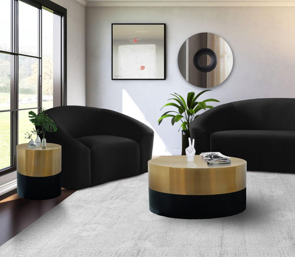 Meridian Furniture - Sun - End Table - Black - 5th Avenue Furniture