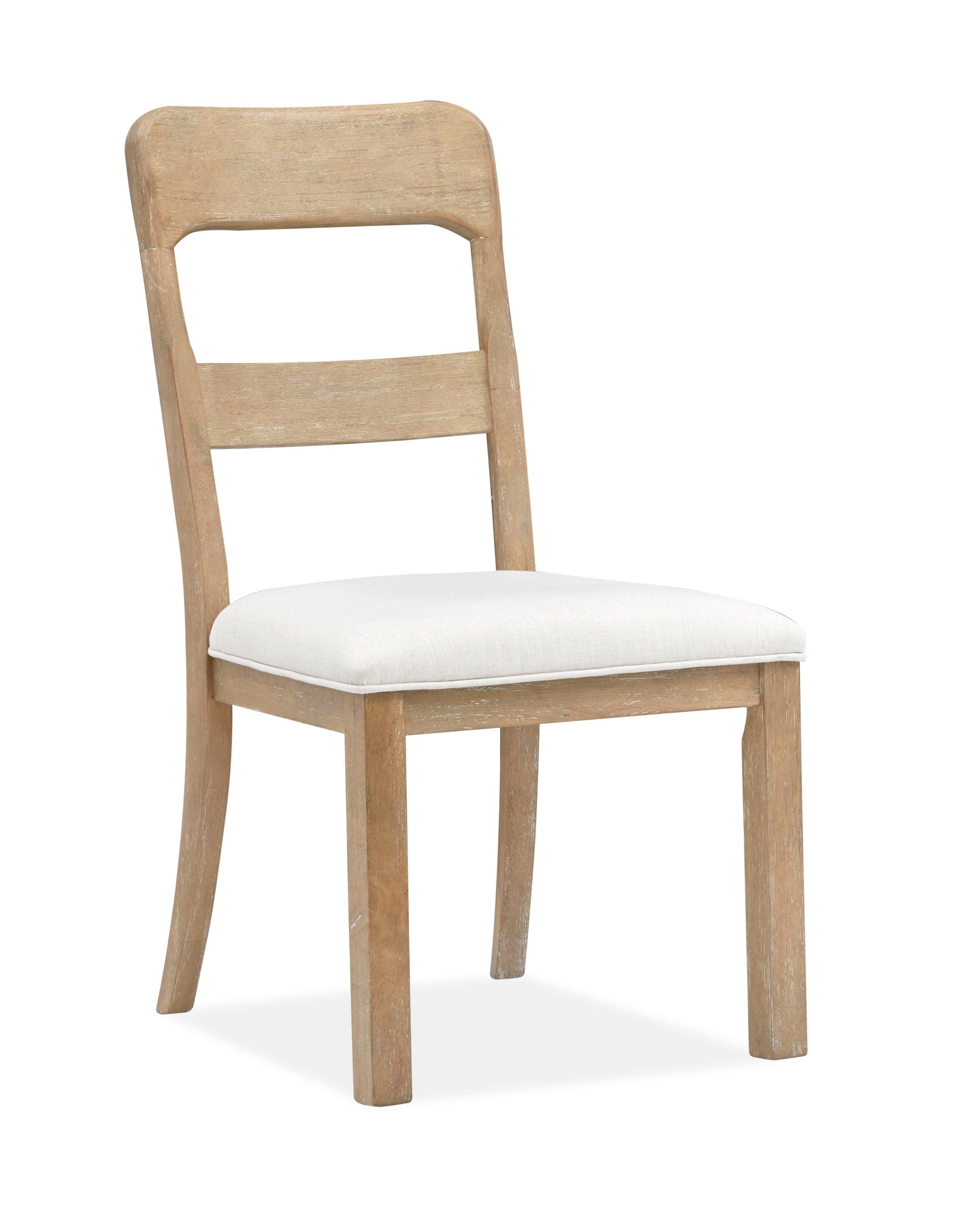 Magnussen Furniture - Lynnfield - Dining Side Chair With Upholstered Seat (Set of 2) - Weathered Fawn - 5th Avenue Furniture
