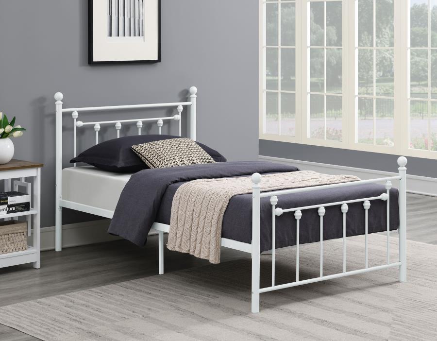 CoasterEveryday - Canon - Metal Slatted Headboard Platform Bed - 5th Avenue Furniture