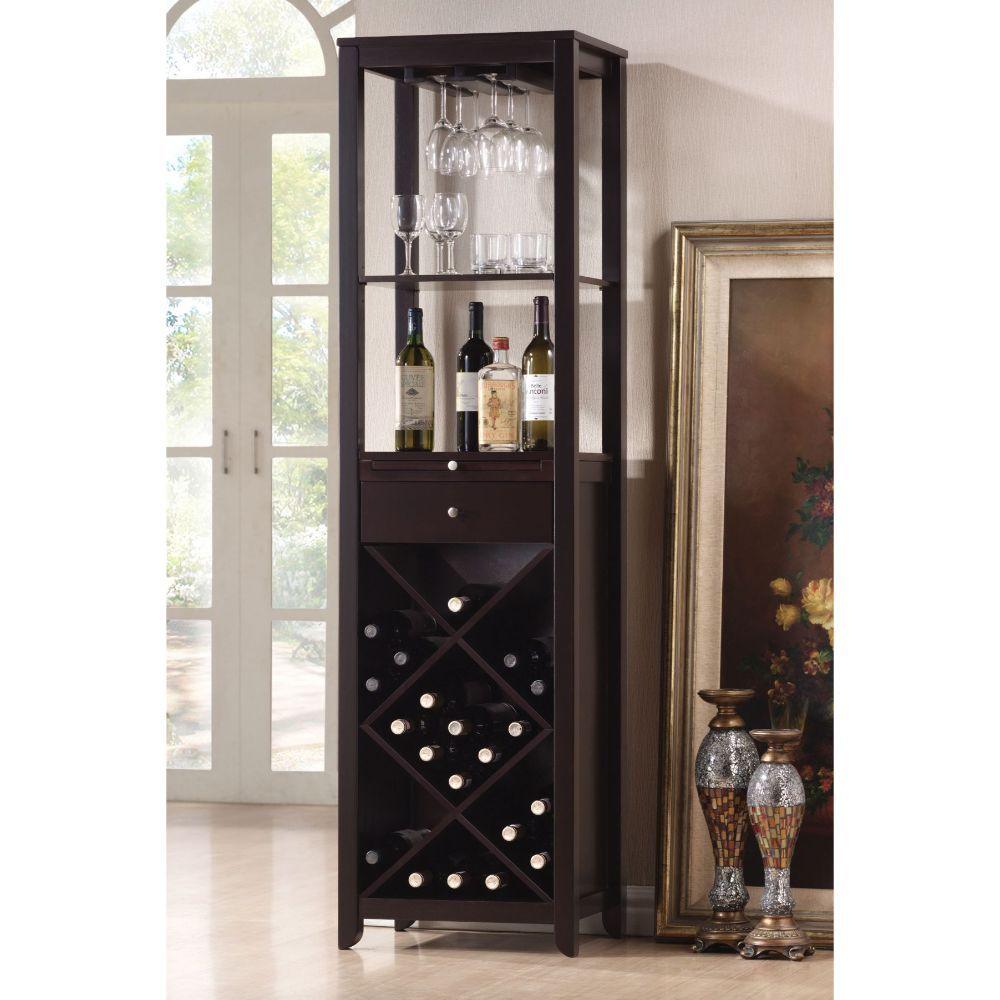 ACME - Casey - Wine Cabinet - Wenge - 5th Avenue Furniture