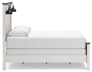 Signature Design by Ashley® - Schoenberg - Panel Bed - 5th Avenue Furniture