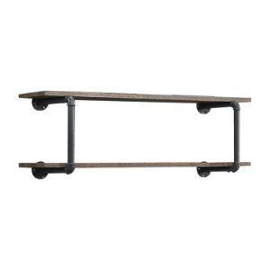 ACME - Brantley - Wall Shelf - Antique Oak & Sandy Gray Finish - 5th Avenue Furniture