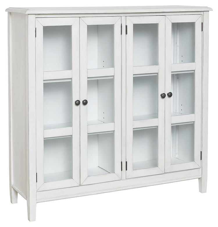 Signature Design by Ashley® - Kanwyn - Whitewash - Accent Cabinet - 5th Avenue Furniture