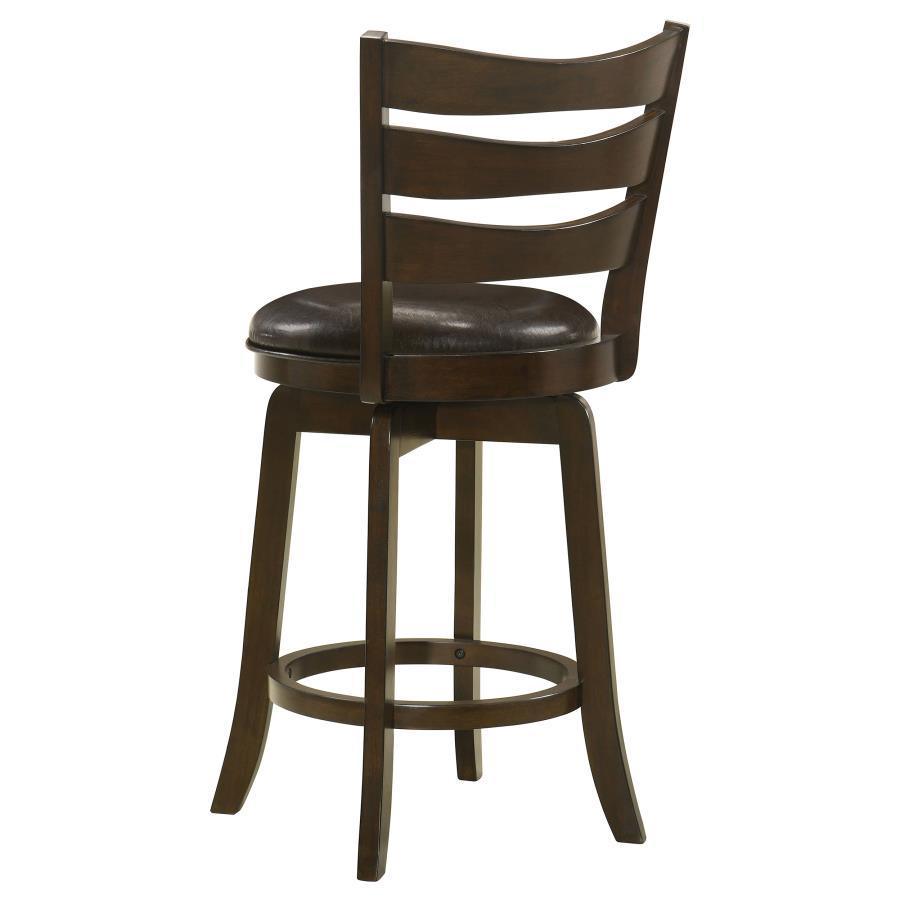 CoasterEssence - Murphy - Ladder Back Swivel Bar Stool - 5th Avenue Furniture