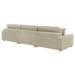 Coaster Fine Furniture - Blaine - 105" Upholstered Reversible Sectional - 5th Avenue Furniture