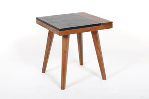 Steve Silver Furniture - Caspian - Square End Table - Brown - 5th Avenue Furniture