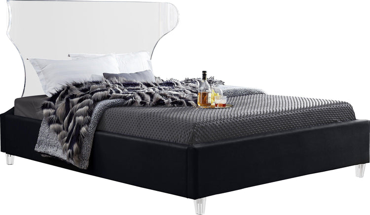 Meridian Furniture - Ghost - Bed - 5th Avenue Furniture