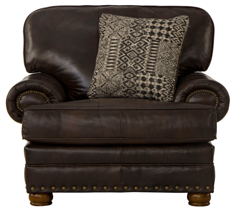 Roberto - Chair - Cocoa - Leather - 5th Avenue Furniture