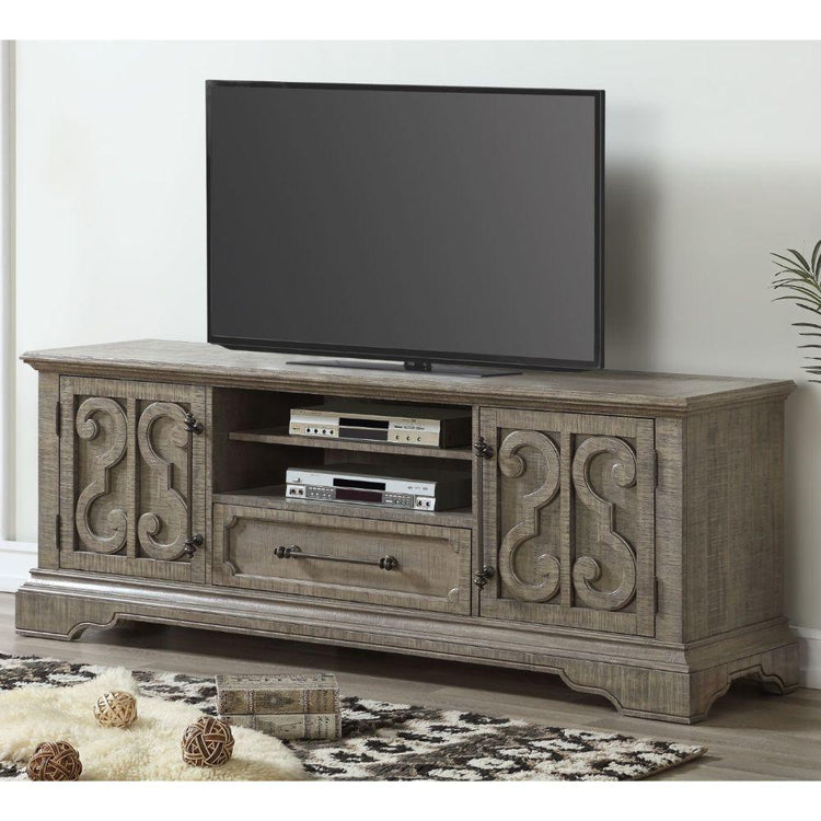 ACME - Artesia - TV Stand - Salvaged Natural - 5th Avenue Furniture