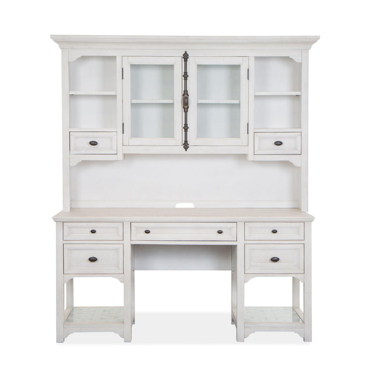 Magnussen Furniture - Bronwyn - Desk - Alabaster - 5th Avenue Furniture