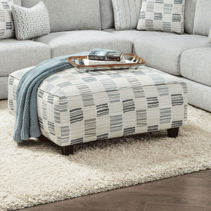 Furniture of America - Pelham - Ottoman - Stripe Multi - 5th Avenue Furniture