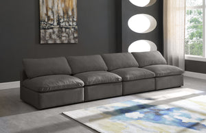 Plush - Modular Armless 4 Seat Sofa - 5th Avenue Furniture