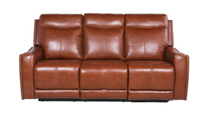 Steve Silver Furniture - Natalia - Recliner Sofa Coach - Dark Brown - 5th Avenue Furniture