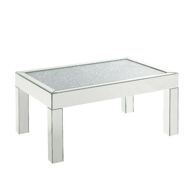 ACME - Noralie - Coffee Table - Pearl Silver - Wood - 5th Avenue Furniture