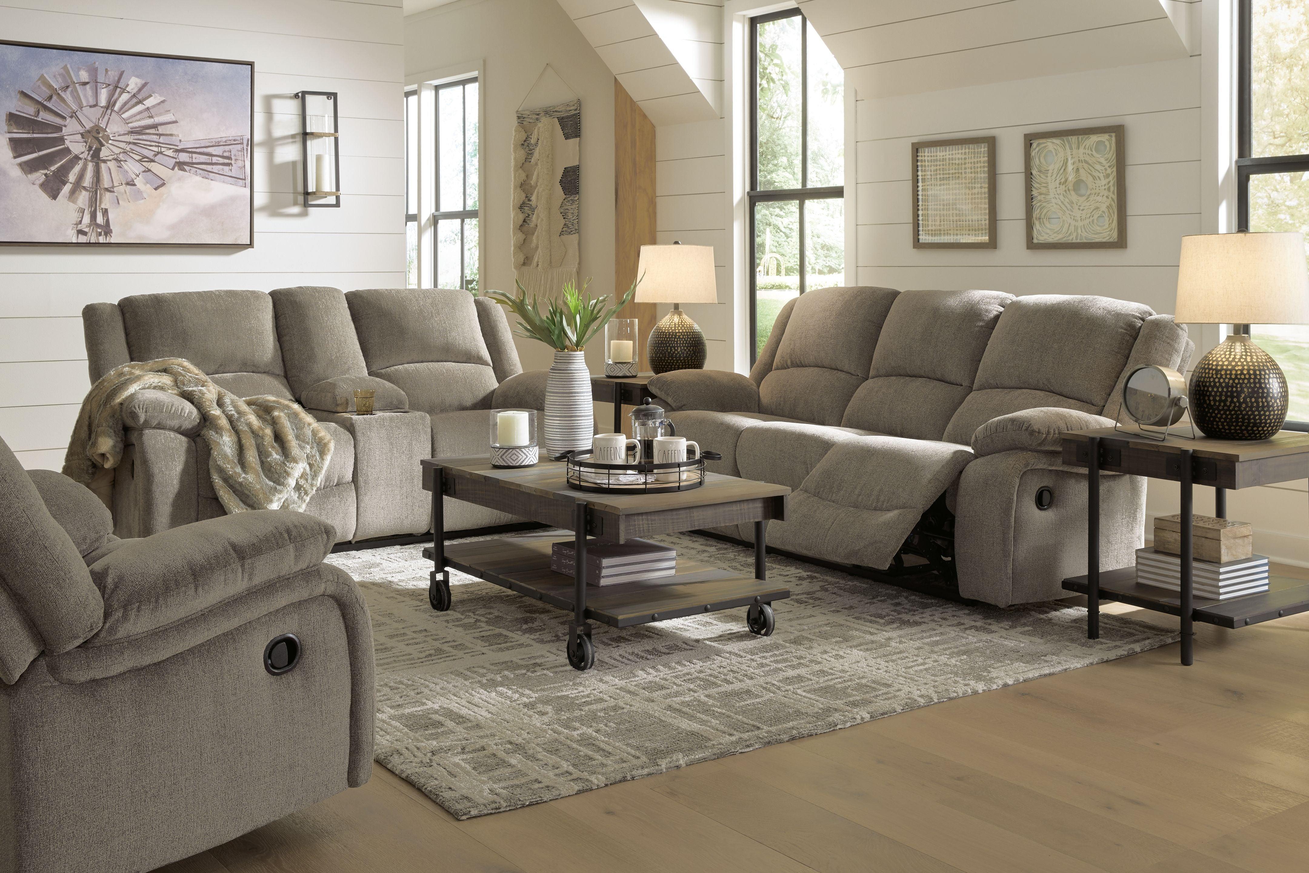 Signature Design by Ashley® - Draycoll - Reclining Living Room Set - 5th Avenue Furniture