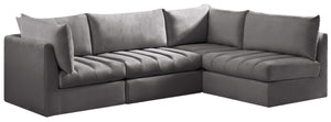 Meridian Furniture - Jacob - 4 Pc. Modular Sectional - 5th Avenue Furniture