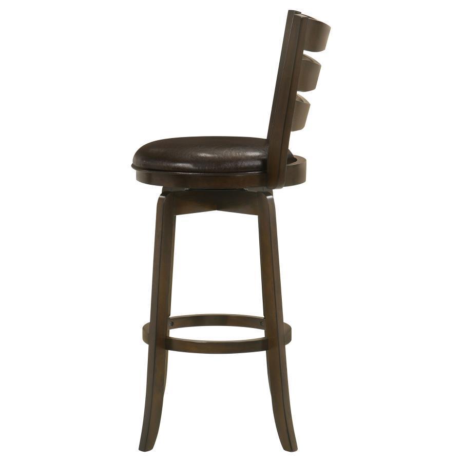 CoasterEssence - Murphy - Ladder Back Swivel Bar Stool - 5th Avenue Furniture