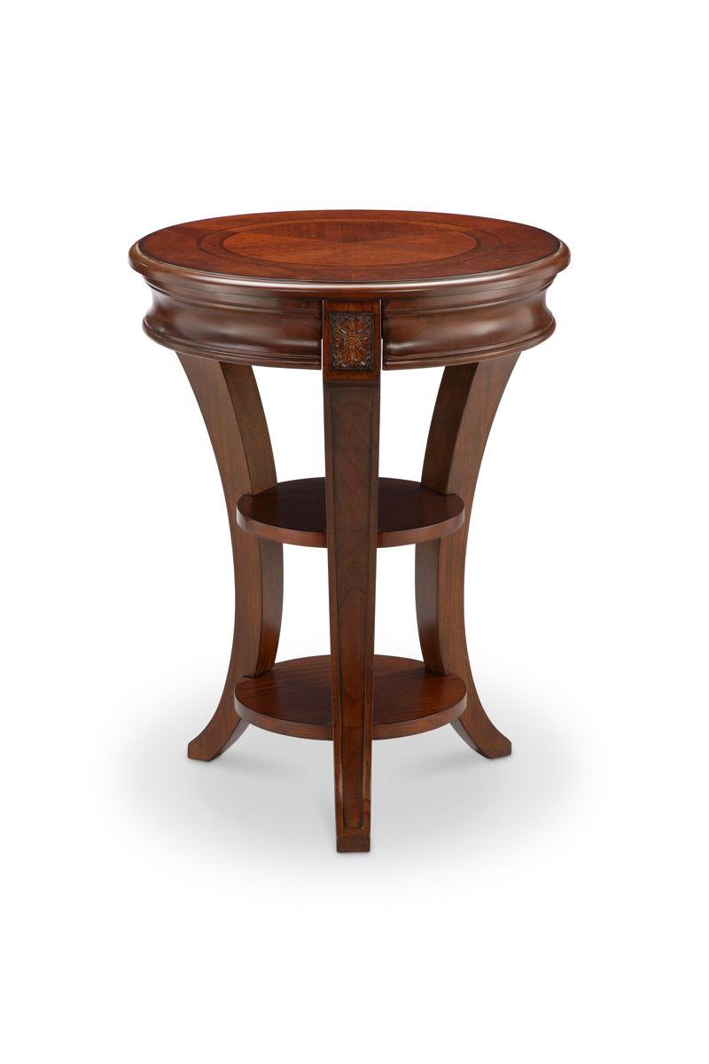 Magnussen Furniture - Winslet - Round Accent Table - Cherry - 5th Avenue Furniture