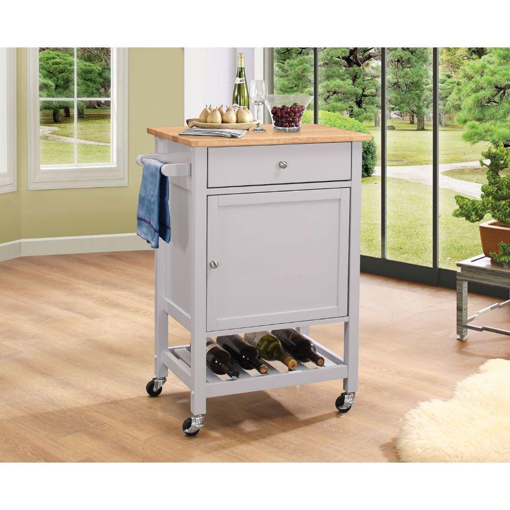 ACME - Hoogzen - Kitchen Cart - 5th Avenue Furniture