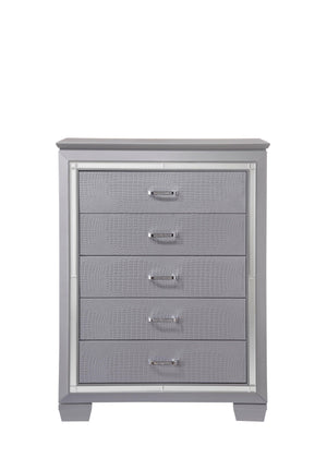 Crown Mark - Lillian - Chest - Gray - 5th Avenue Furniture