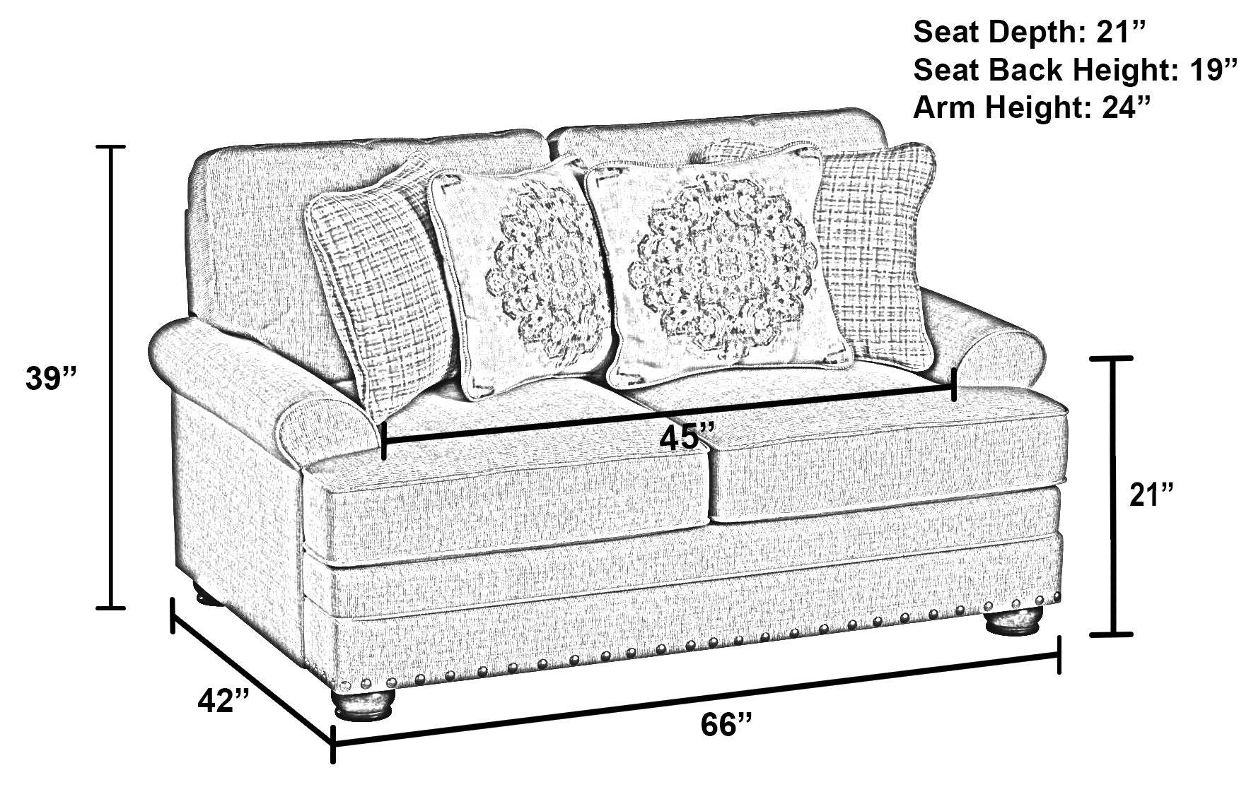 Jackson - Farmington - Loveseat - Buff - 5th Avenue Furniture