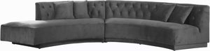 Meridian Furniture - Kenzi - 2 Piece Sectional - 5th Avenue Furniture