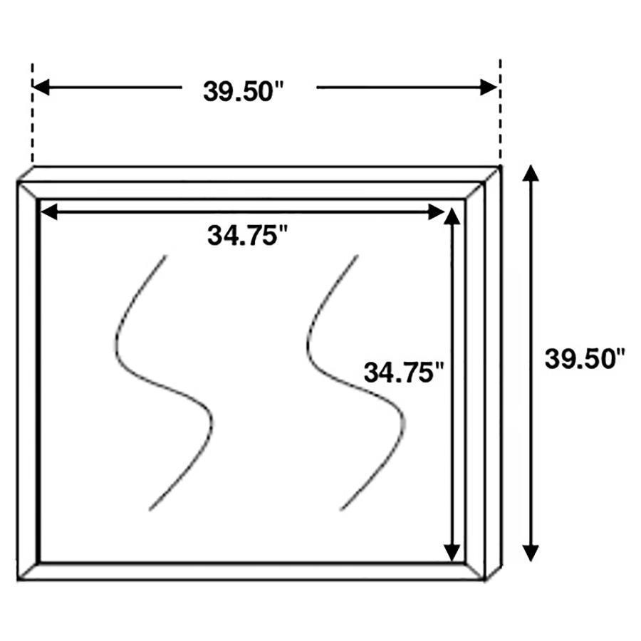 CoasterEveryday - Brantford - Rectangle Dresser Mirror - 5th Avenue Furniture