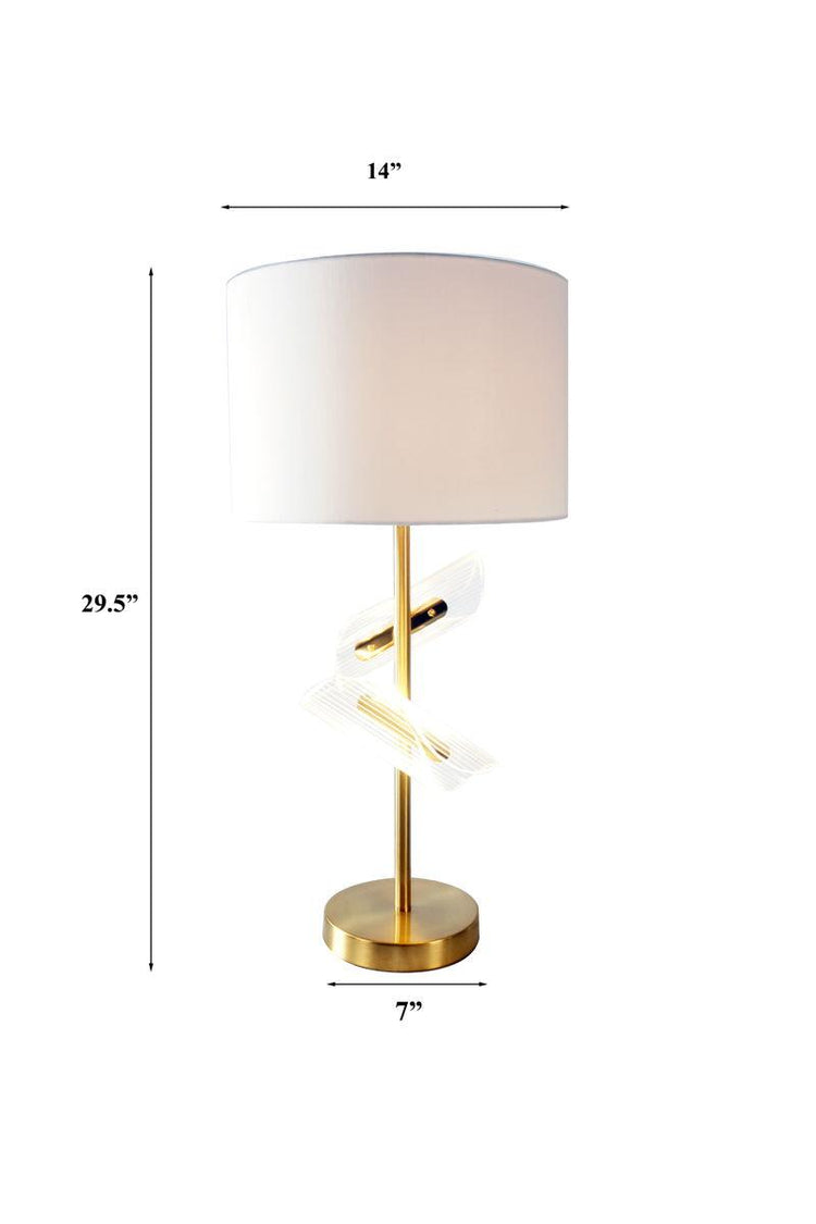 Crown Mark - Table Lamp (Set of 2) - Gold - 5th Avenue Furniture