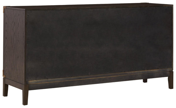 Signature Design by Ashley® - Burkhaus - Dark Brown - Dining Room Server - 5th Avenue Furniture