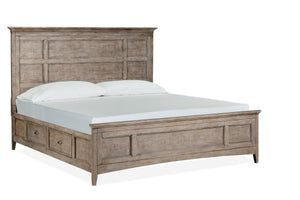 Magnussen Furniture - Paxton Place - Complete Panel Bed With Storage Rails - 5th Avenue Furniture