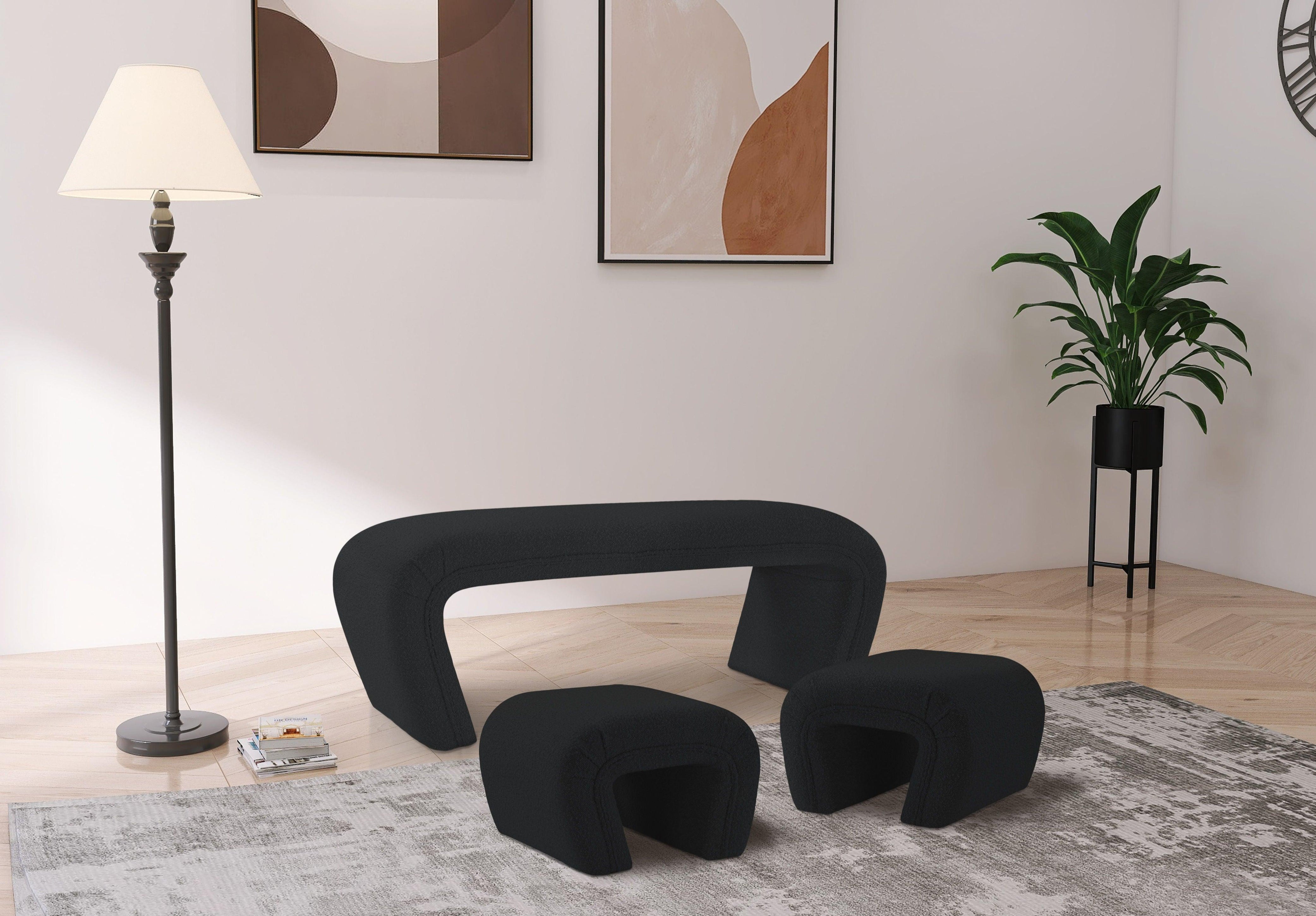 Meridian Furniture - Odelia - Bench - 5th Avenue Furniture