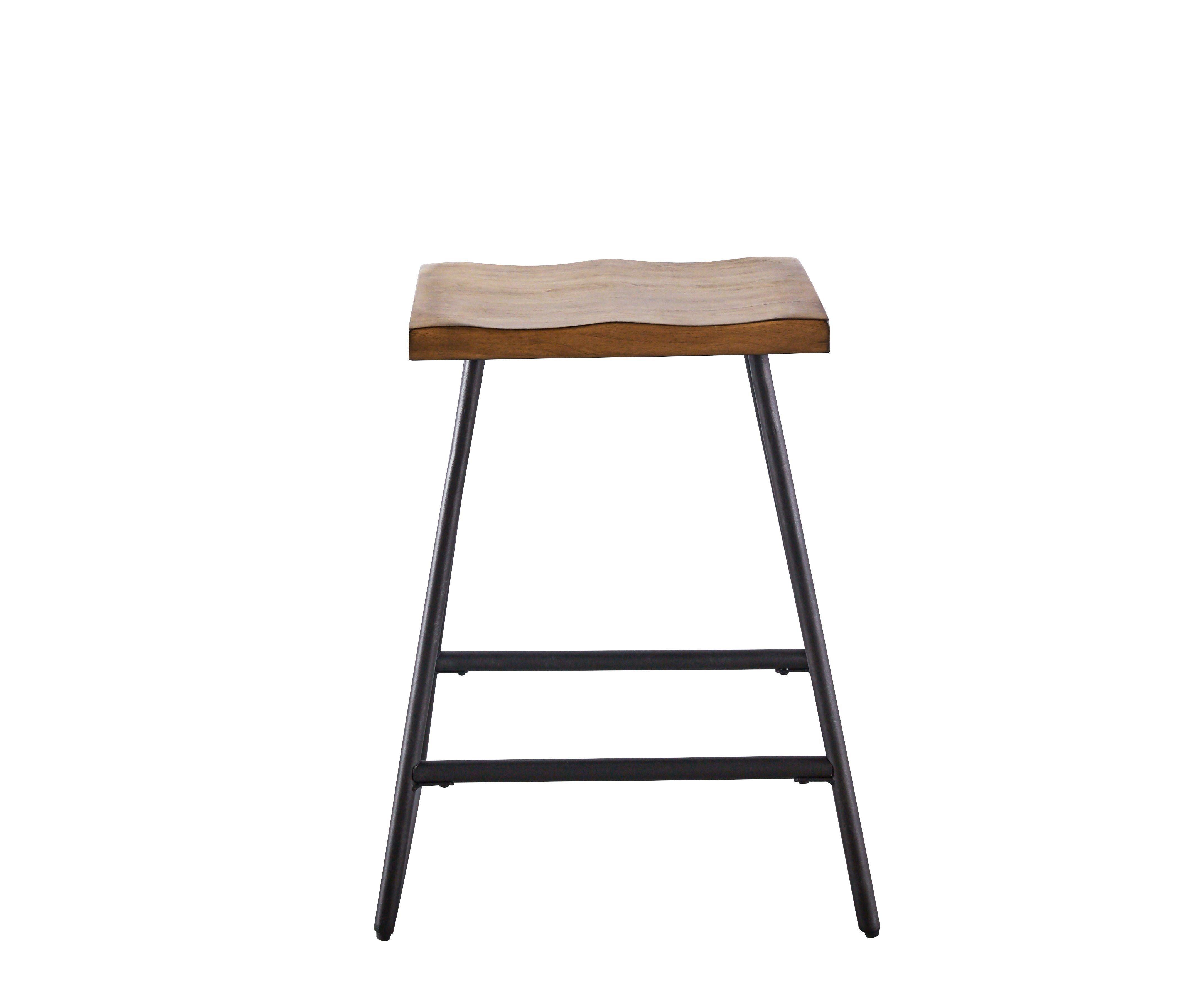 Steve Silver Furniture - Landon - Counter Stool (Set of 2) - Light Brown - 5th Avenue Furniture