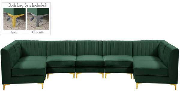 Meridian Furniture - Alina - Sectional - 5th Avenue Furniture