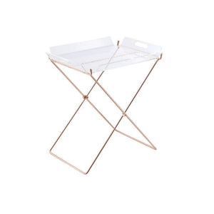 ACME - Cercie - Tray Table - Clear Acrylic & Copper - 5th Avenue Furniture