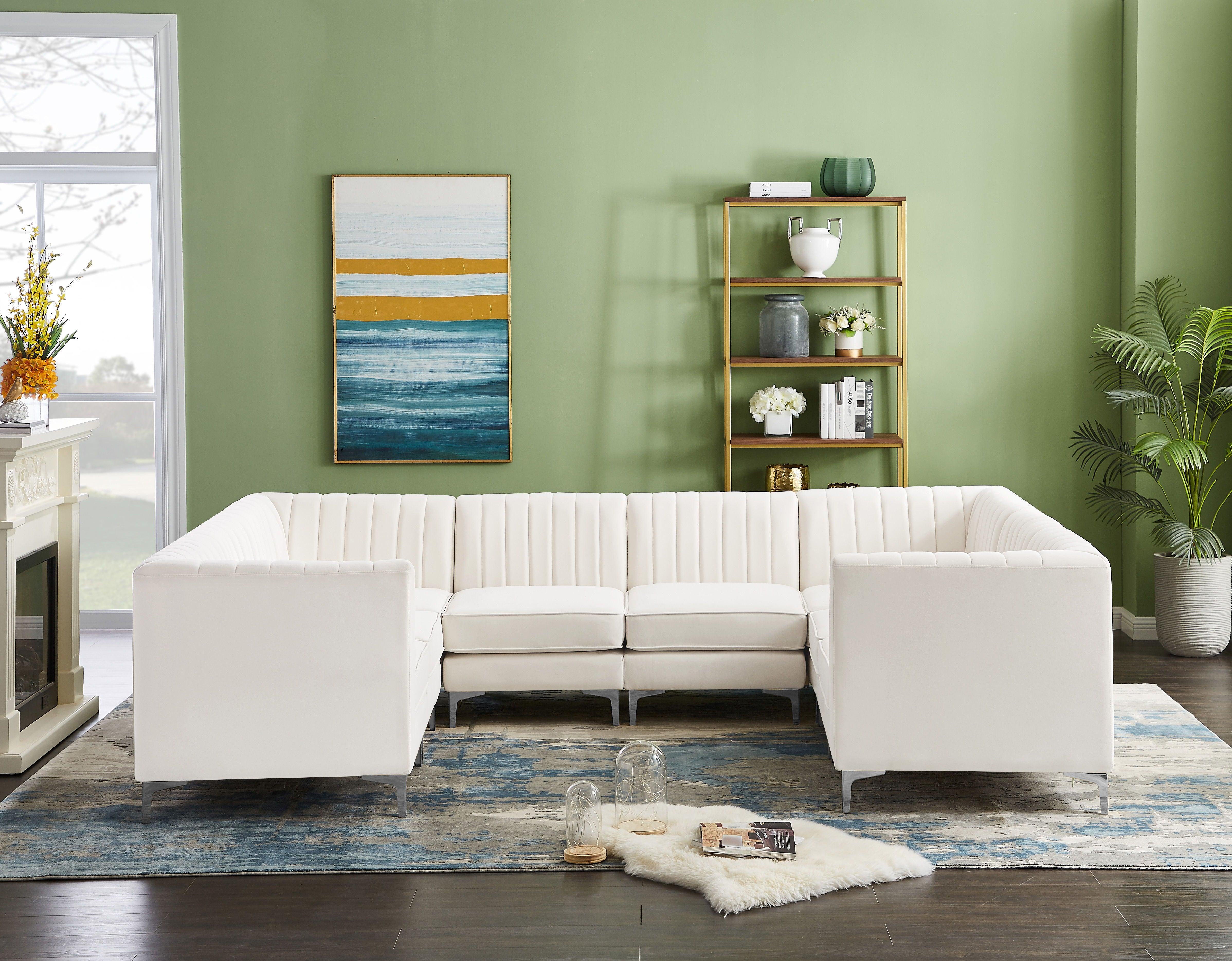 Meridian Furniture - Alina - Modular Sectional - 5th Avenue Furniture