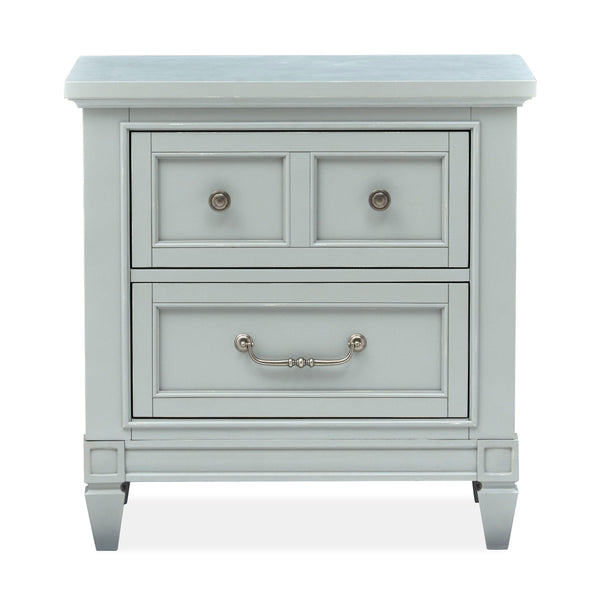 Magnussen Furniture - Glenbrook - Drawer Nightstand - Pebble - 5th Avenue Furniture