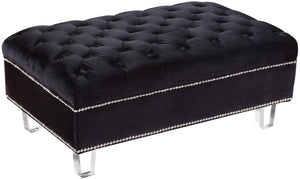 Meridian Furniture - Lucas - Ottoman - 5th Avenue Furniture