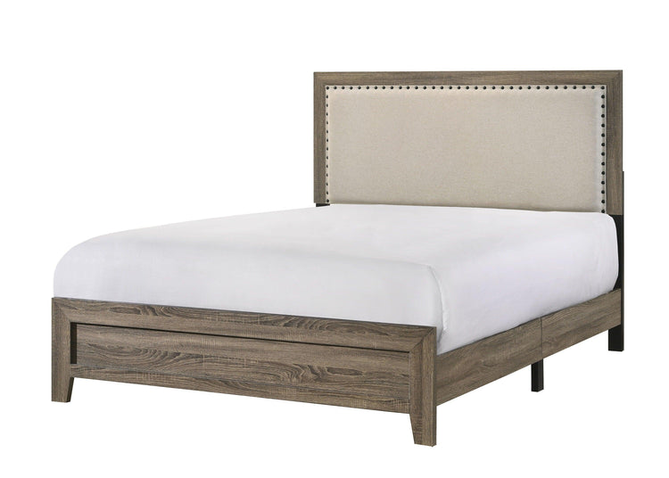 Crown Mark - Millie - Upholstery Bed One Box - 5th Avenue Furniture