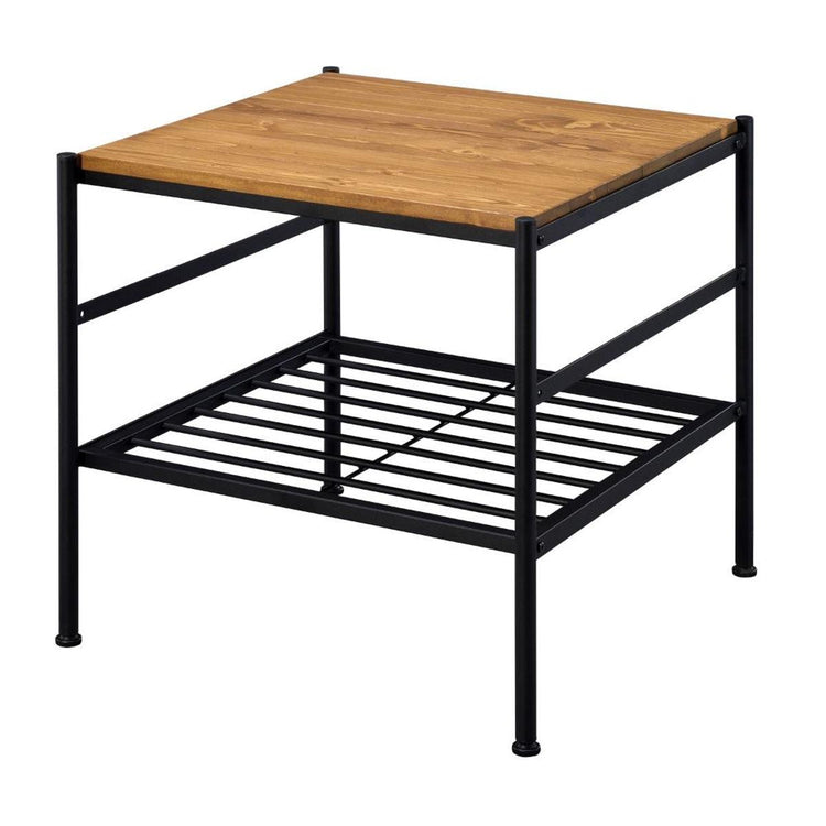 ACME - Kande - End Table - Oak & Black - 5th Avenue Furniture