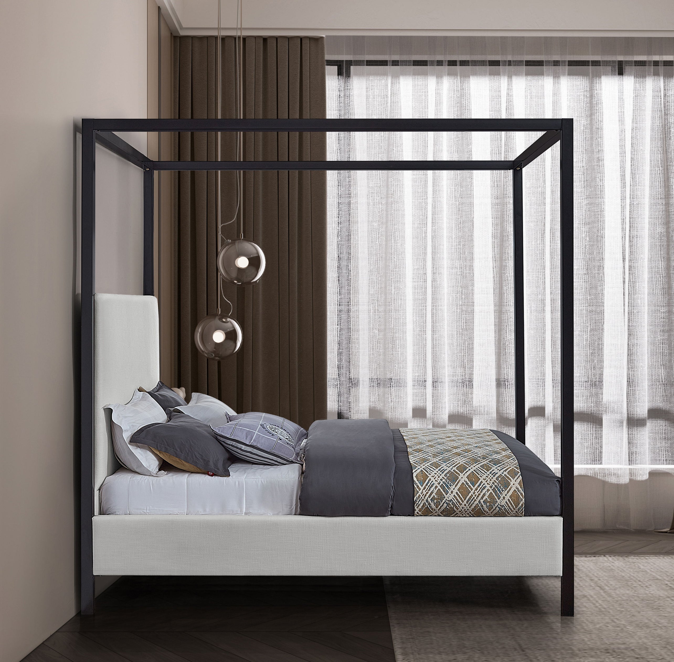 James - Canopy Bed - 5th Avenue Furniture