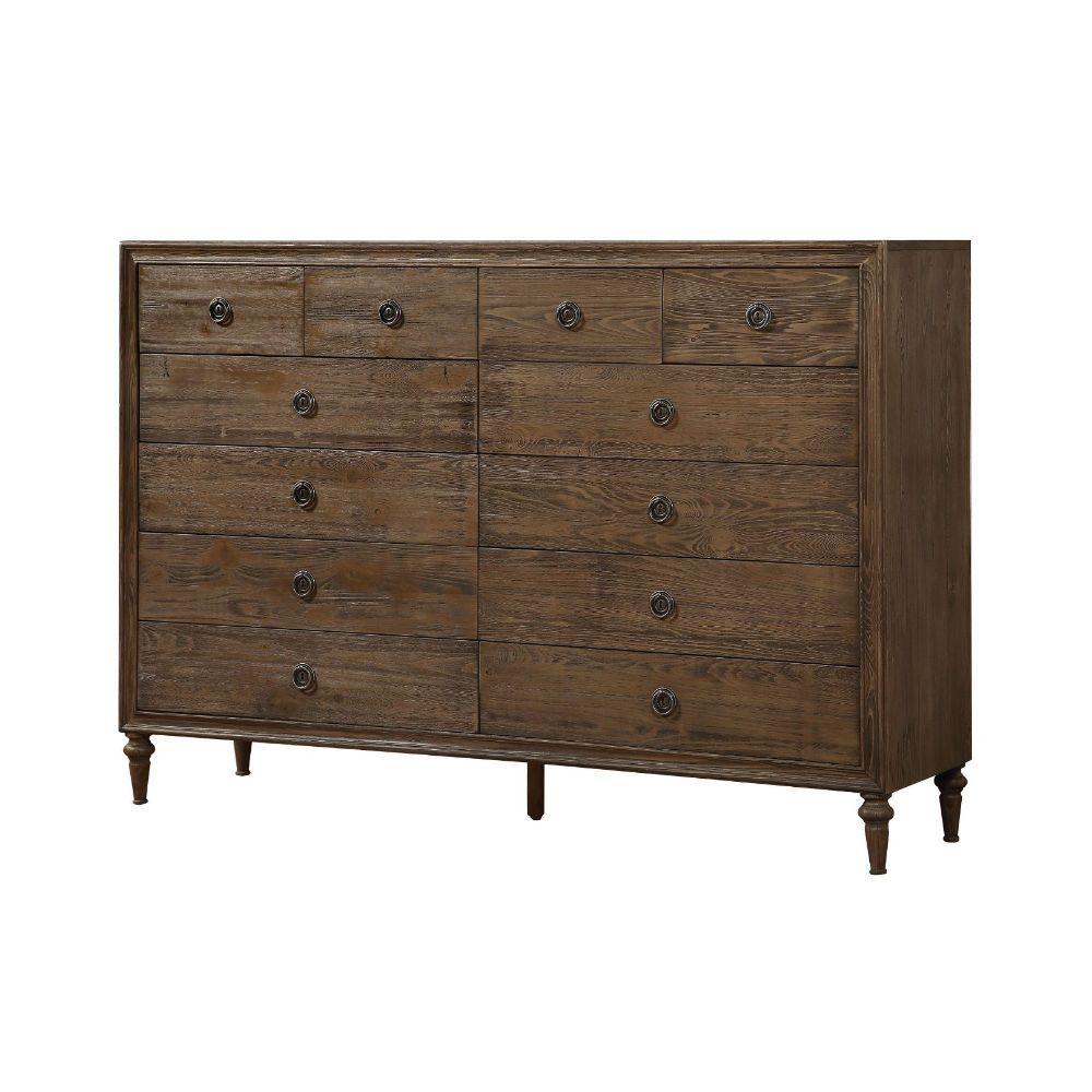 ACME - Inverness - Dresser - Reclaimed Oak - 5th Avenue Furniture