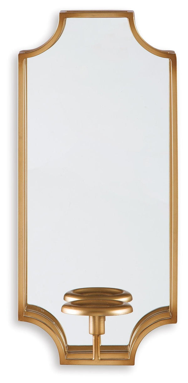 Ashley Furniture - Dumi - Gold Finish - Wall Sconce - 5th Avenue Furniture