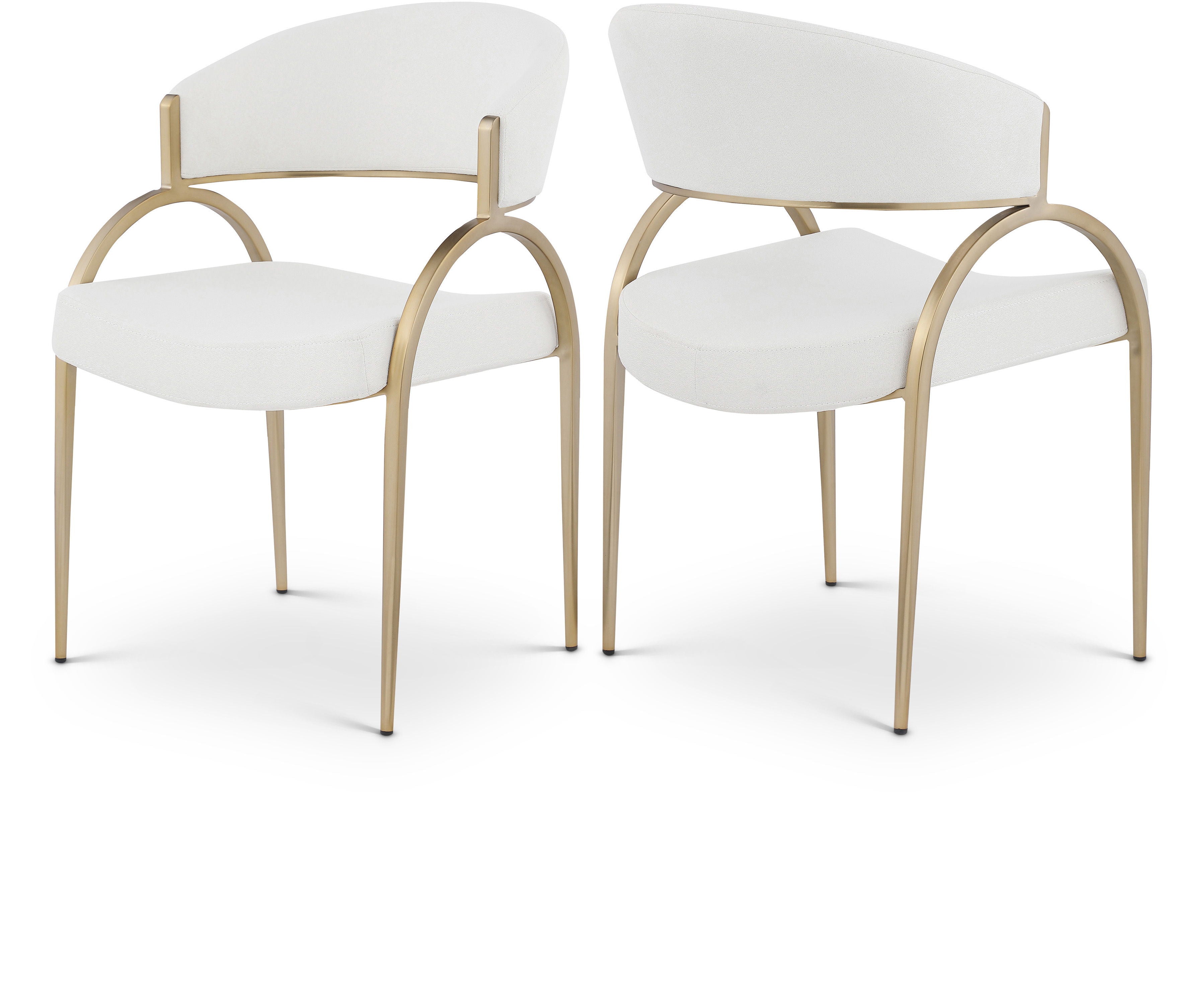 Privet - Dining Chair (Set of 2) - Cream - Fabric - 5th Avenue Furniture
