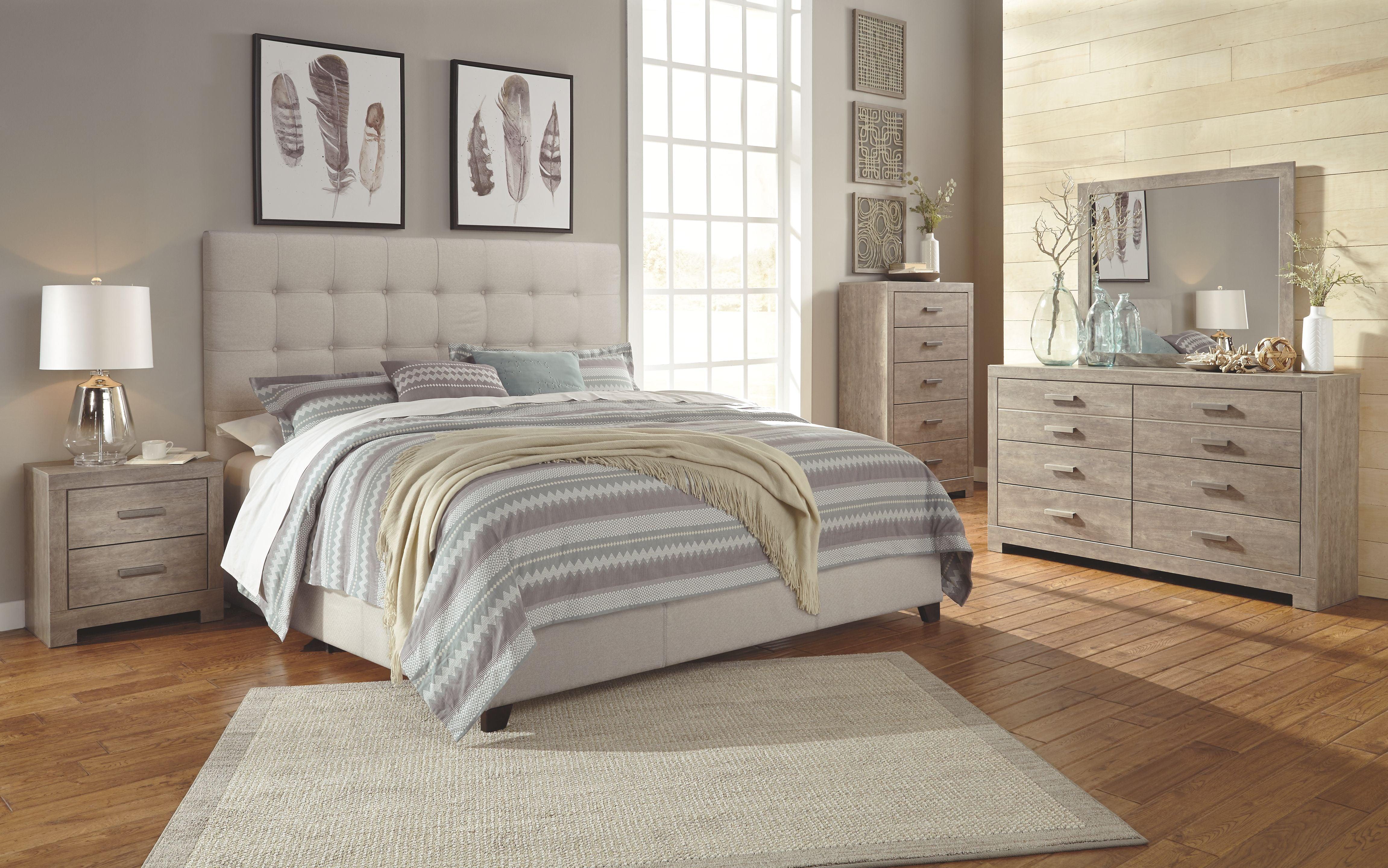 Ashley Furniture - Dolante - Upholstered Bed - 5th Avenue Furniture