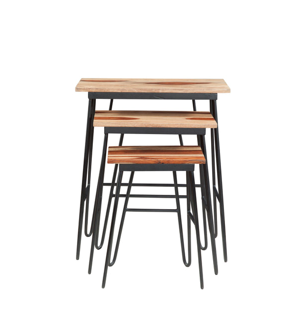 Steve Silver Furniture - Tristan - Nesting Tables - Light Brown - 5th Avenue Furniture