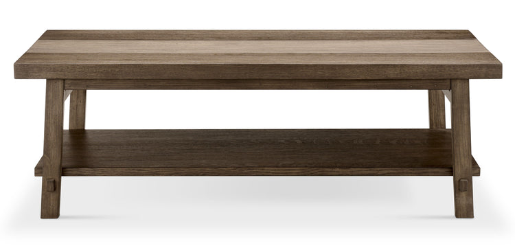 Magnussen Furniture - Kasem - Rectangular Cocktail Table - Beaver - 5th Avenue Furniture