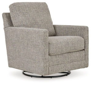 Ashley® - Bralynn - Linen - Swivel Glider Accent Chair - 5th Avenue Furniture