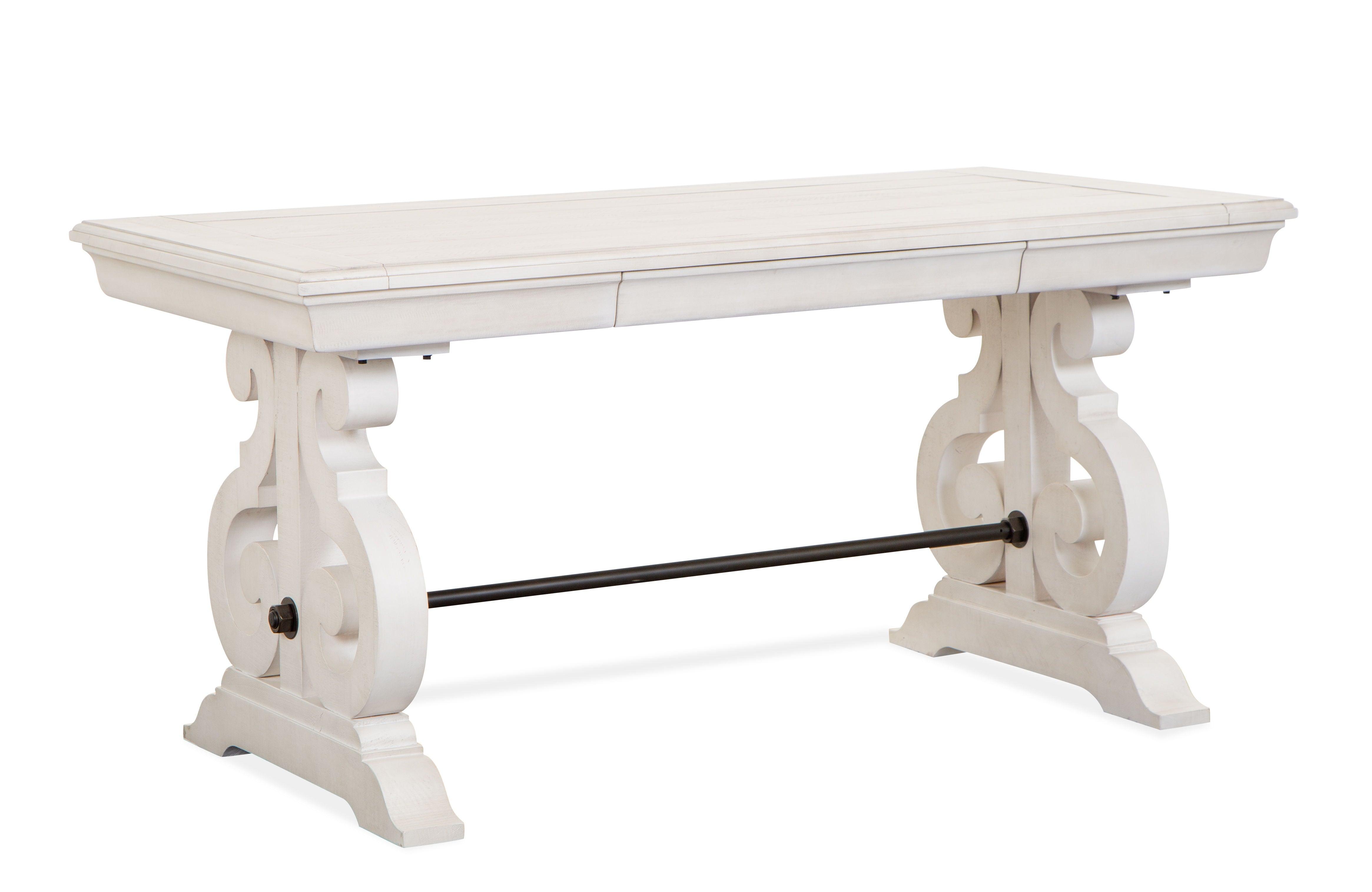 Magnussen Furniture - Bronwyn - Writing Desk - Alabaster - 5th Avenue Furniture